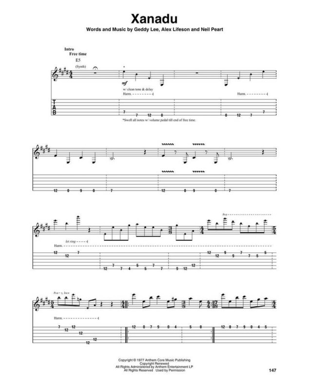 DeLuxe Guitar Play-Along N° 26 : Rush