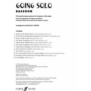 Sheen : Going Solo recueil pour Basson et Piano