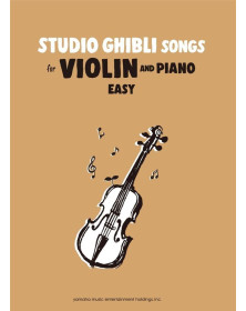 Studio Ghibli Songs pour Violon (Facile)