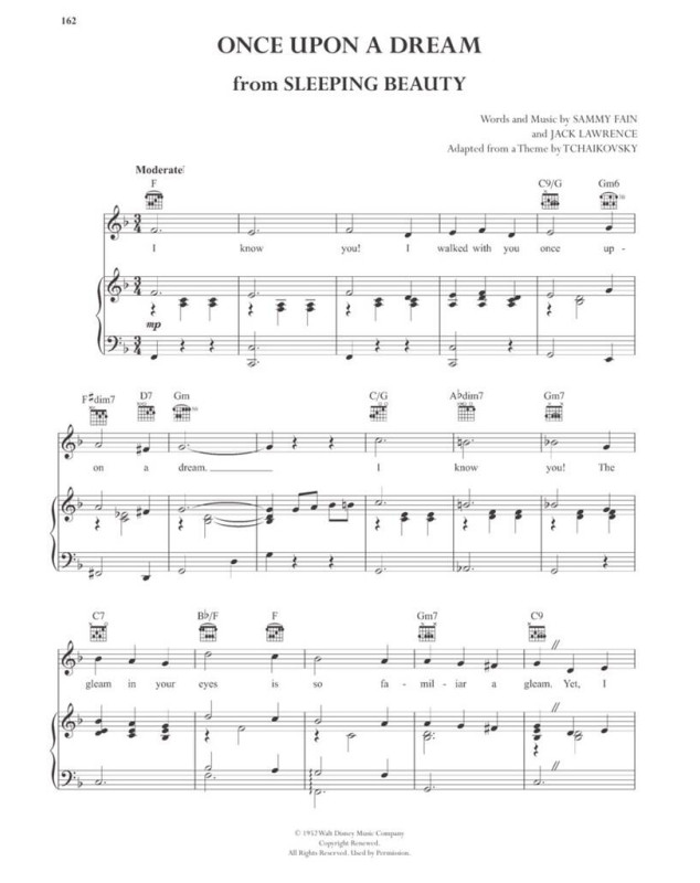 The Library of Disney Songs - Partitions pour Piano, Voix et Guitare - Hal Leonard