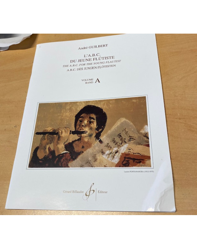 L'ABC Du Jeune Flutiste Vol. A (D'occasion à prix coutant) - André Guilbert
