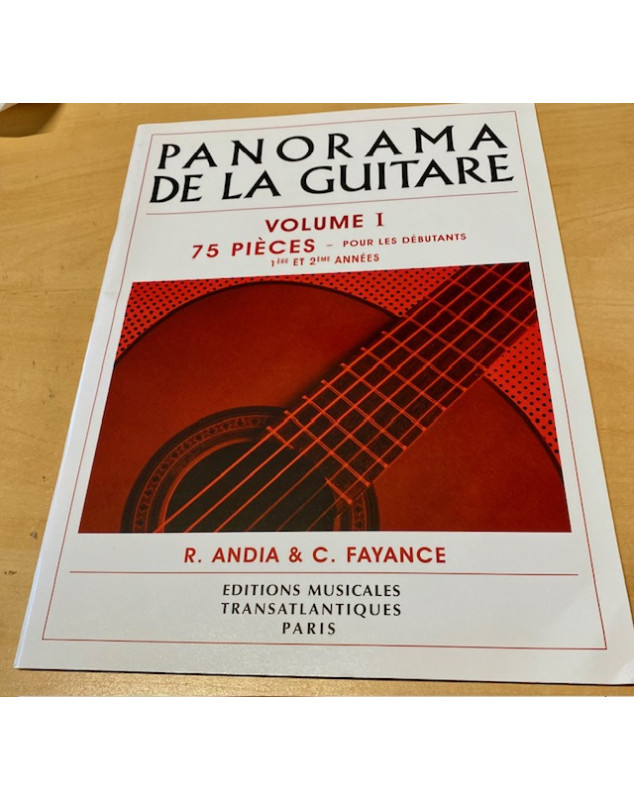 Panorama de la Guitare Vol.1 - Andia Fayance