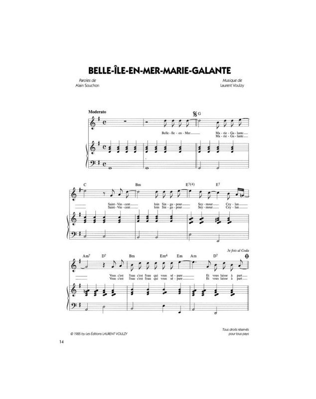 Chansons françaises du XXe siècle Vol.2