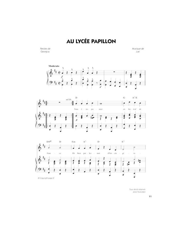 Chansons françaises du XXe siècle Vol.1