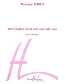 Déploration pour une amie défunte