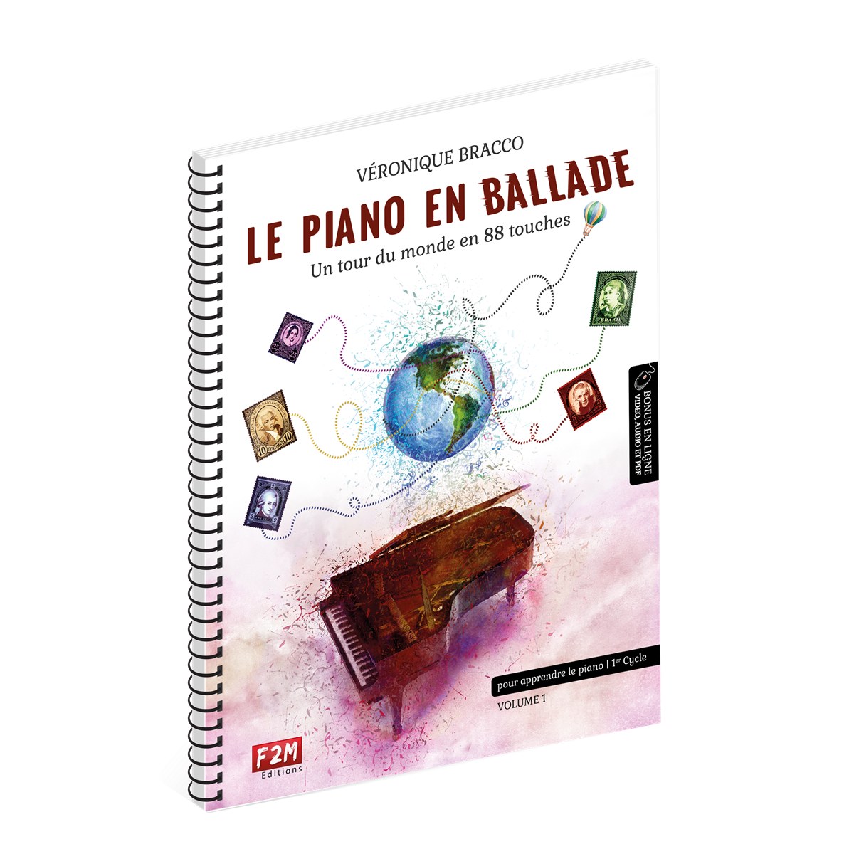 Véronique Bracco : Le Piano en Ballade - Editions F2M