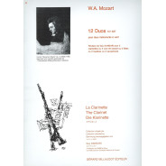 12 Duos KV 487 - W.A. Mozart - 2 Clarinettes - Gérard Billaudot