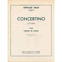 Concertino en ré mineur - Armand Heck - Violon et Piano - Combre