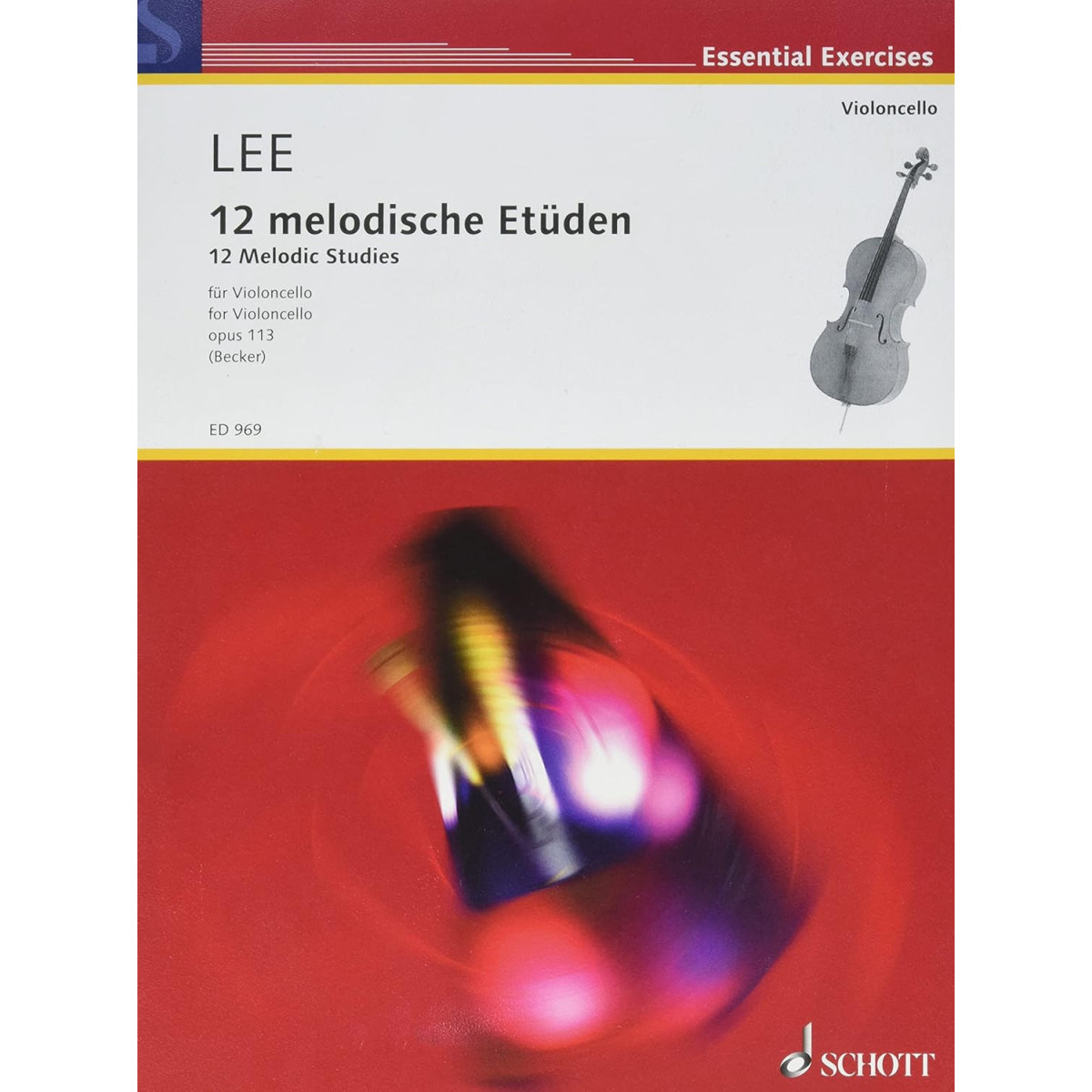 12 Melodische Etudes Opus 113 - Lee - Violoncelle - Editions Schott