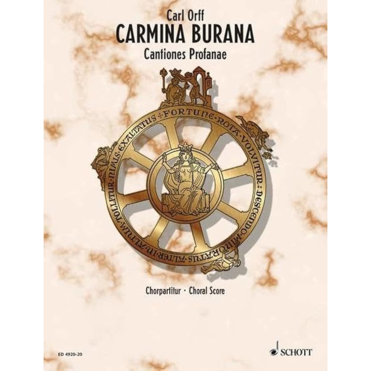 Carmina Burana - Carl Orff - Partition de Choeur - Editions Schott