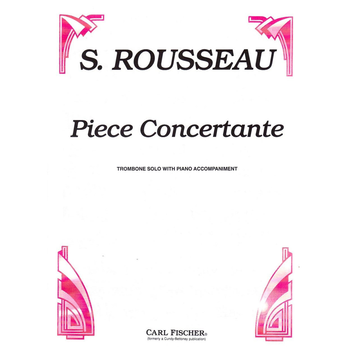 Pièce Concertante - Samuel Rousseau - Editions Carl Fischer