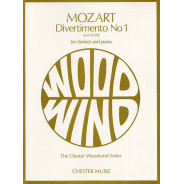 Divertimento N°1 KV 439b - Mozart - Clarinette et Piano - Chester