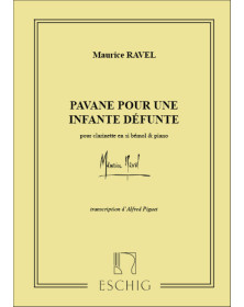 Pavane Pour Une Infante Défunte - Maurice Ravel - Clarinette et Piano