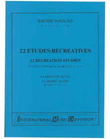 22 Etudes récréatives - Jérôme Naulais - IMD Internation Music Diffusion