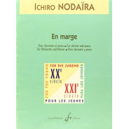 Ichiro Nodaira : En Marge - Clarinette et Piano - Gérard Billaudot