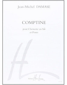Comptine - Jean-Michel Damase - Clarinette et Piano - Henry Lemoine
