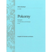 Franz Xaver Pokorny : Concerto en sib Majeur  pour Clarinette et Piano