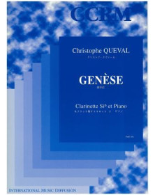 Christophe Queval : Genèse - Partition Pour Clarinette sib et Piano