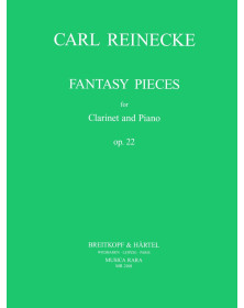 Carl Reinecke : Fantasy Pieces Op. 22 Pour Clarinette et Piano