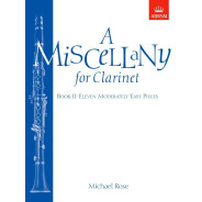 Michael Rose : A Miscellany for clarinet book 2 - ABRSM