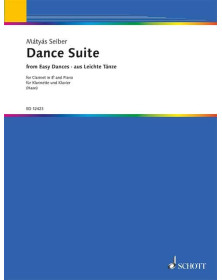 Matyas Seiber : Dance Suite - Clarinette sib et Piano