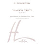Pyotr Ilyich Tchaikovsky : Chanson triste Op.40 n°2 - Clarinette et Piano