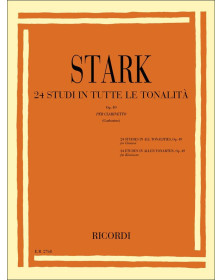 Robert Stark : 24 Studi in tutte le tonalita, Op 49 - Clarinette - Ricordi