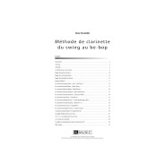 Michel Pellegrino: Méthode de clarinette du swing au be-bop - Henry Lemoine