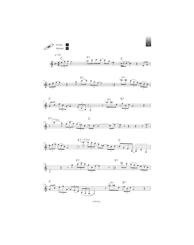 Michel Pellegrino: Méthode de clarinette du swing au be-bop - Henry Lemoine