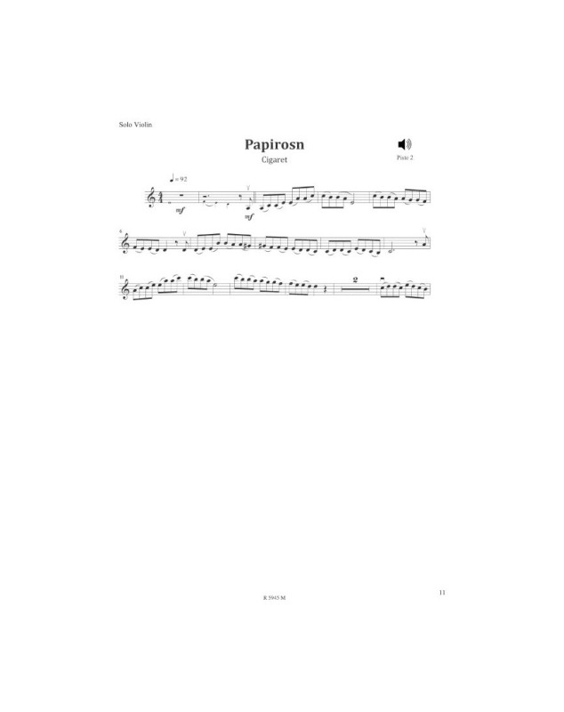 Klezmer, Gipsy, Armenian Music Book 1