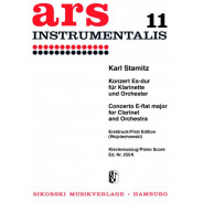 Concerto pour clarinette en Mib Majeur - Karl Stamitz - Sikoski Musikverlag