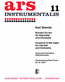 Concerto pour clarinette en Mib Majeur - Karl Stamitz - Sikoski Musikverlag