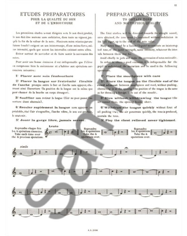 Méthode complète de Saxophone- Klosé - Alphonse Leduc