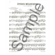 60 Etudes pour Violon - Etudes mélodiques - Samie - Alphonse Leduc