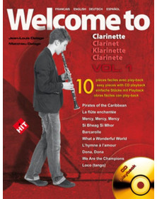Welcome to Clarinette - Jean-Louis Delage - Hit Diffusion