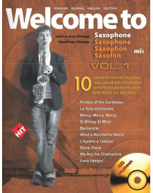 Welcome to Saxophone mib - Jean-Louis Delage - Hit Diffusion