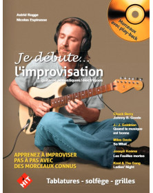 Je Débute l'Improvisation - Guitare - Editions Hit Diffusion