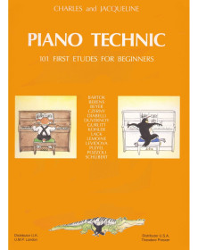 Piano technic - 101 First Studies for Beginners - Henry Lemoine