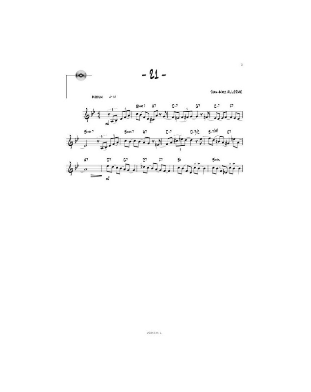 Jazz Attitude Vol. 2 - Clarinette - Jean-Marc Allerme - Henry Lemoine