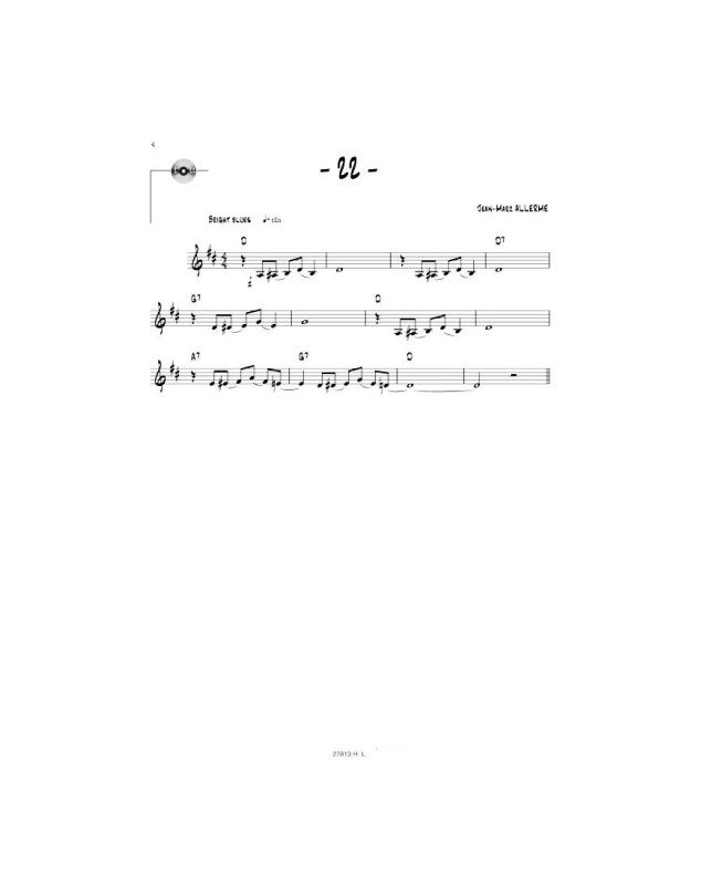 Jazz Attitude Vol. 2 - Clarinette - Jean-Marc Allerme - Henry Lemoine