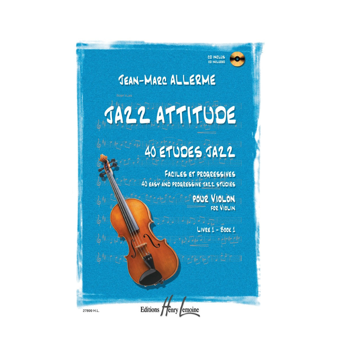 Jazz Attitude Volume 1 - Violon - Jean-Marc Allerme - Henry Lemoine
