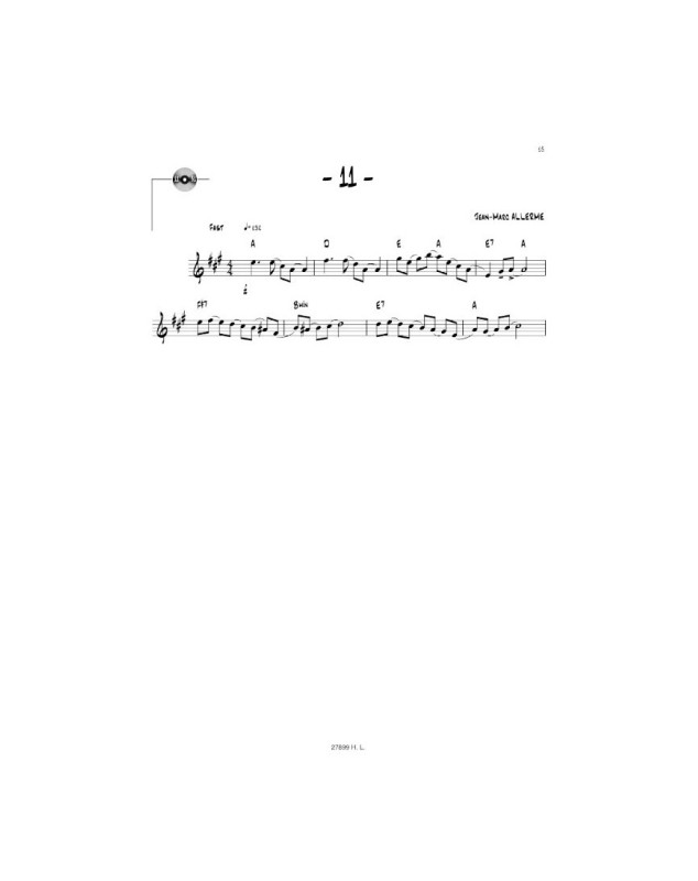 Jazz Attitude Volume 1 - Violon - Jean-Marc Allerme - Henry Lemoine