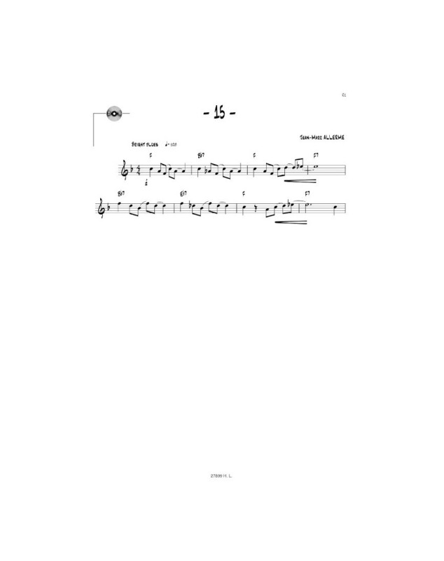 Jazz Attitude Volume 1 - Violon - Jean-Marc Allerme - Henry Lemoine