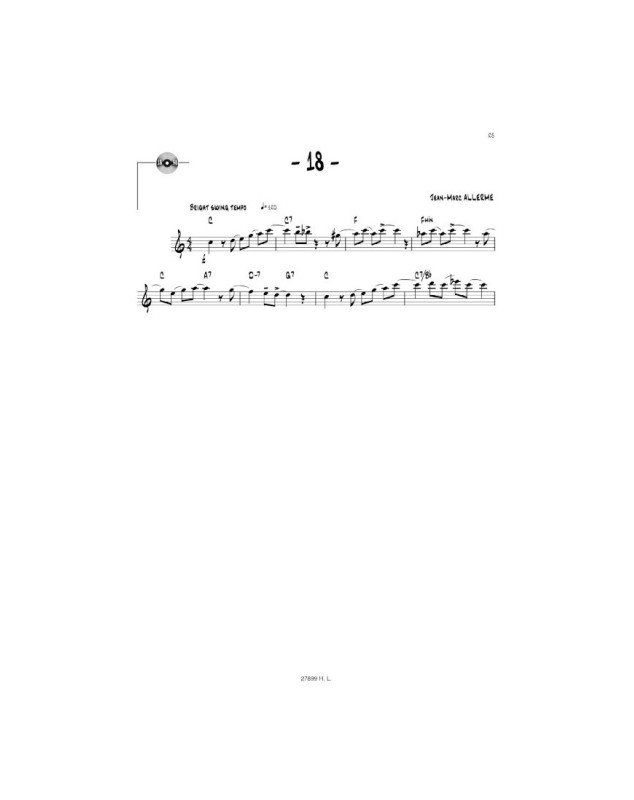 Jazz Attitude Volume 1 - Violon - Jean-Marc Allerme - Henry Lemoine