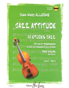 Jazz Attitude Vol. 2 - Violon - Jean-Marc Allerme - Henry Lemoine