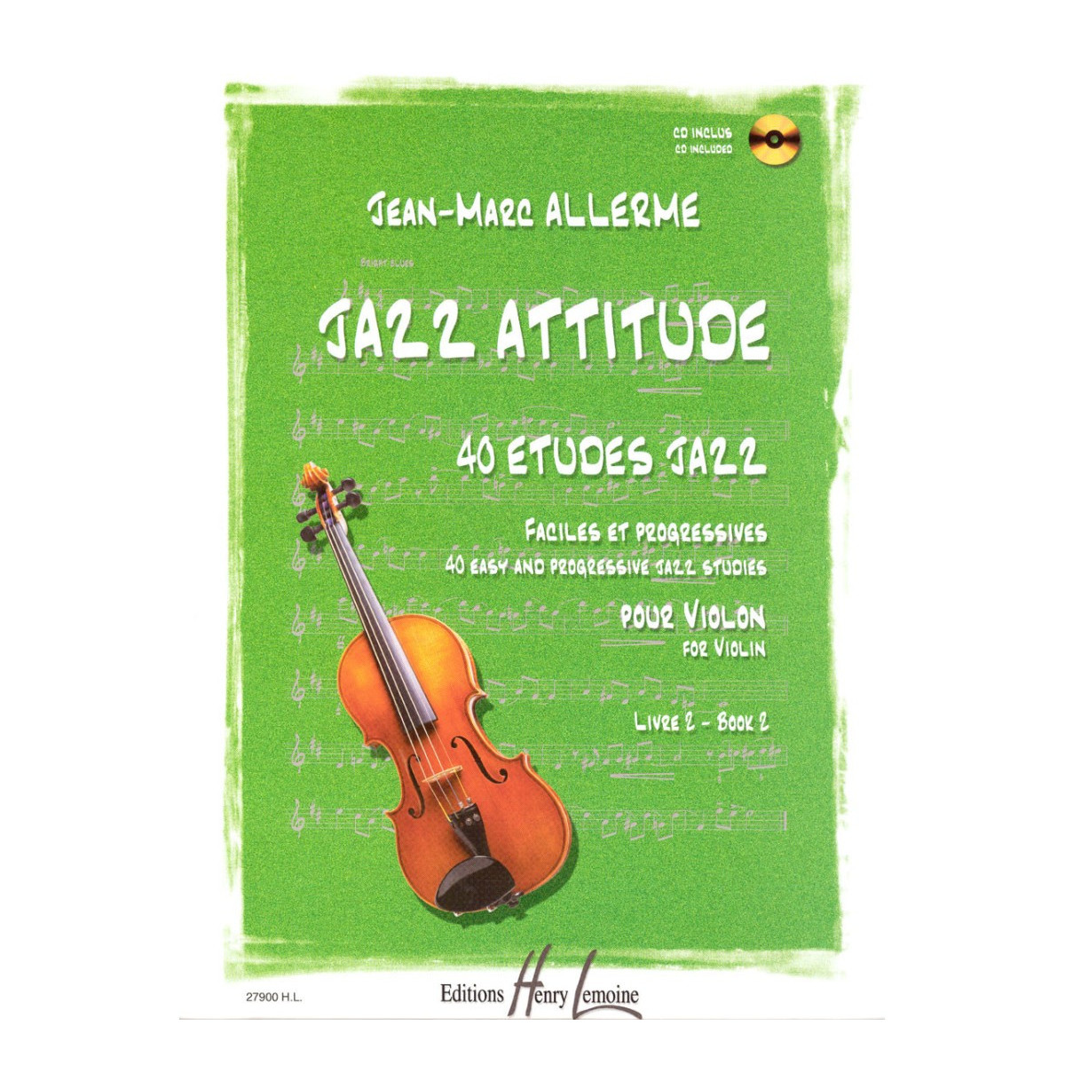 Jazz Attitude Vol. 2 - Violon - Jean-Marc Allerme - Henry Lemoine