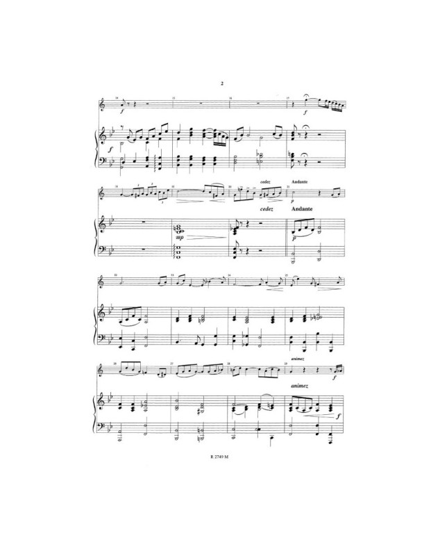 A la Belle époque - Trompette et Piano - Jérôme Naulais - Robert Martin