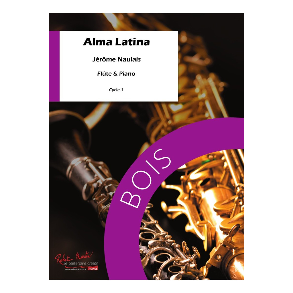 Alma Latina - Flûte et Piano - Jérôme Naulais - Robert Martin