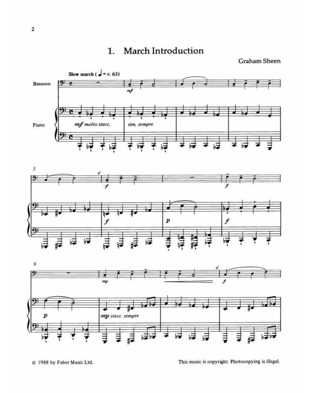 Really Easy Bassoon Book - Basson et Piano - Faber Music