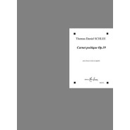 Carnet poétique Op.39